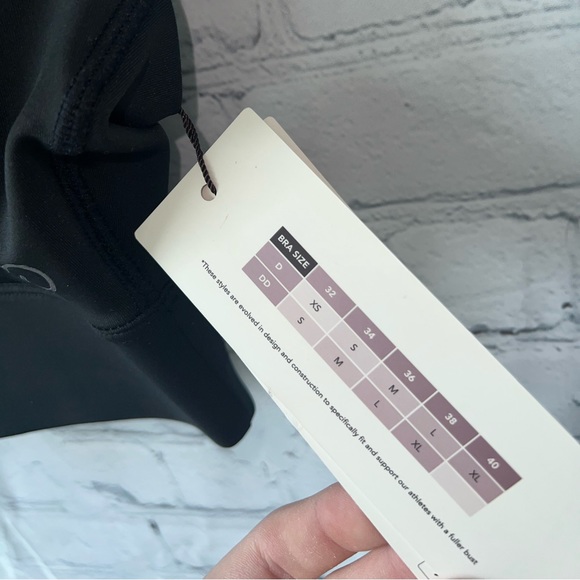 BRAND NWT Calia Medium Support Black sports bra size XS - Picture 7 of 14